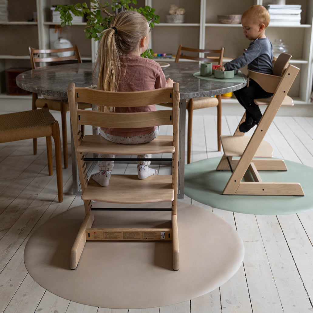 High Chair Floor Mat - Clay