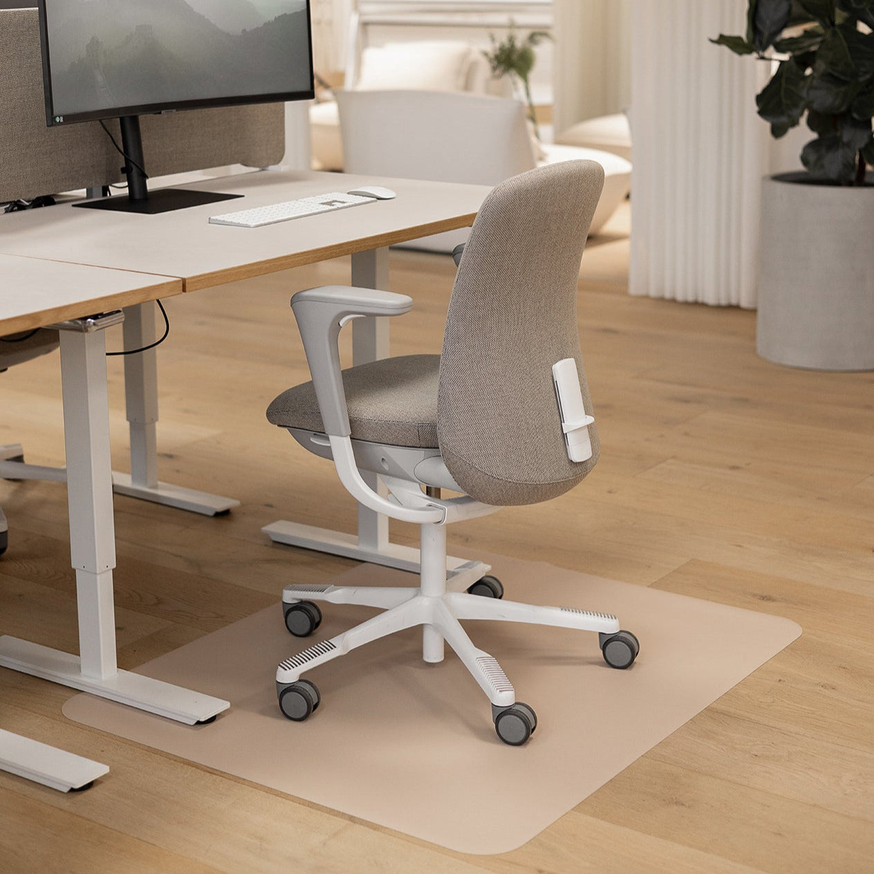 Office Chair Floor Mat - Clay
