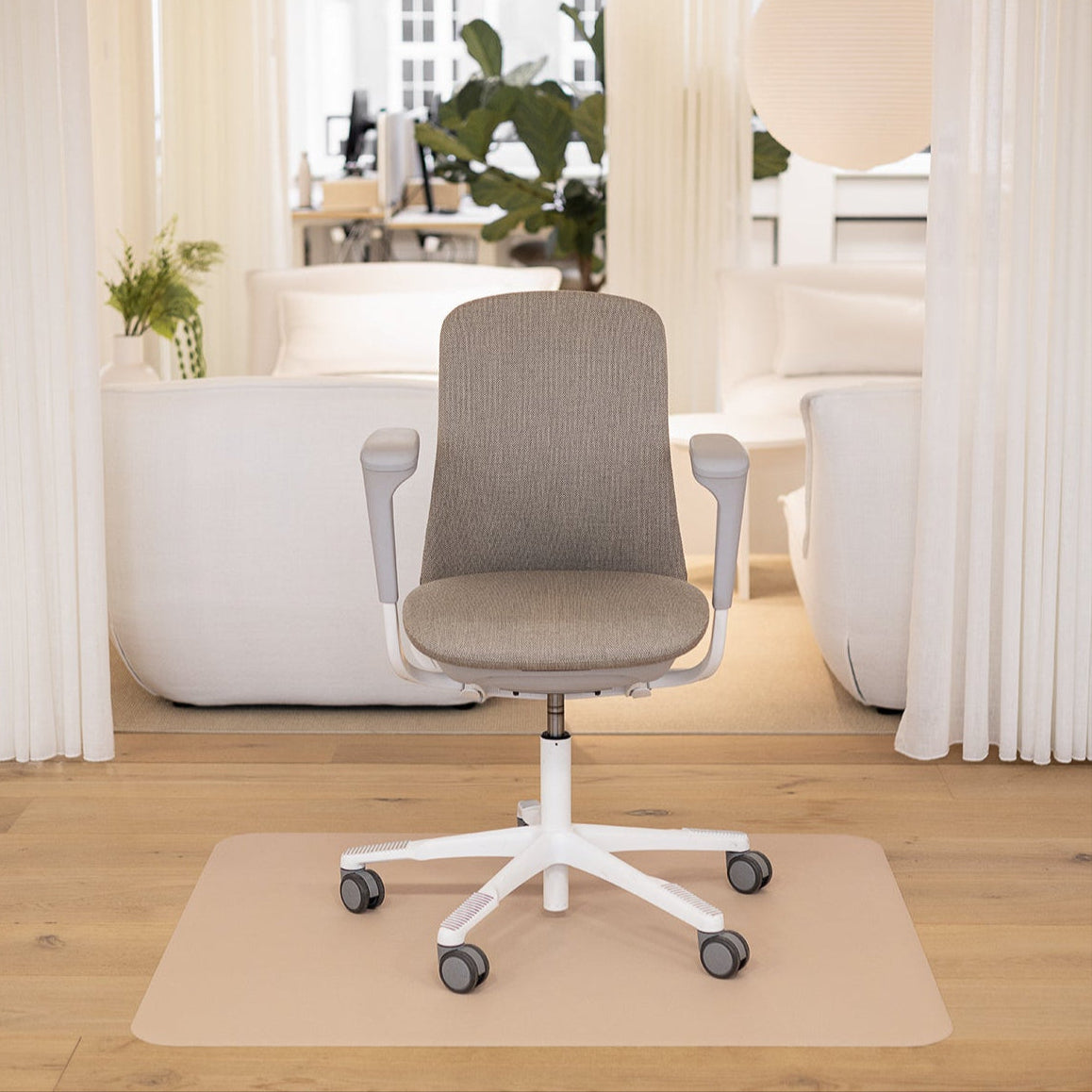 Office Chair Floor Mat - Clay