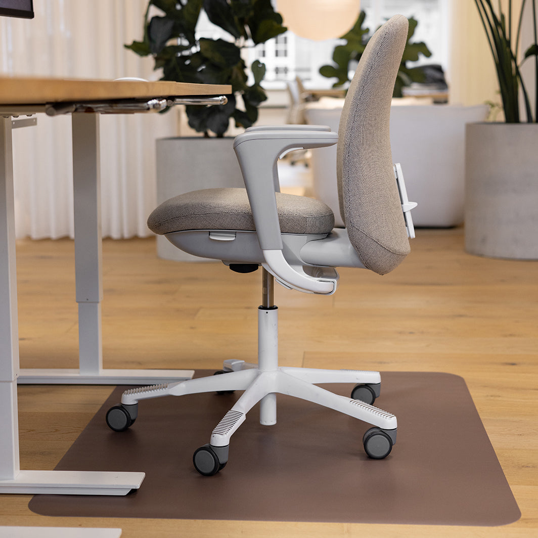 Office Chair Floor Mat - Walnut