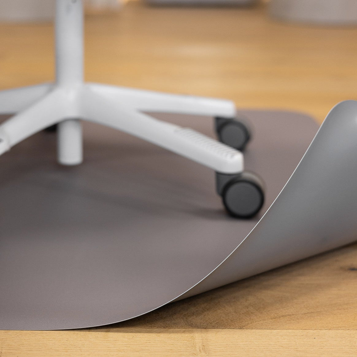 Stoleunderlag til kontorstol - Steel Grey