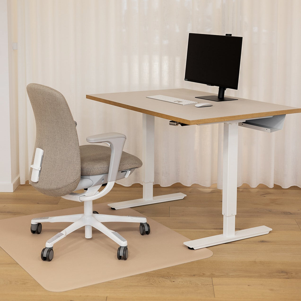 Office Chair Floor Mat - Clay