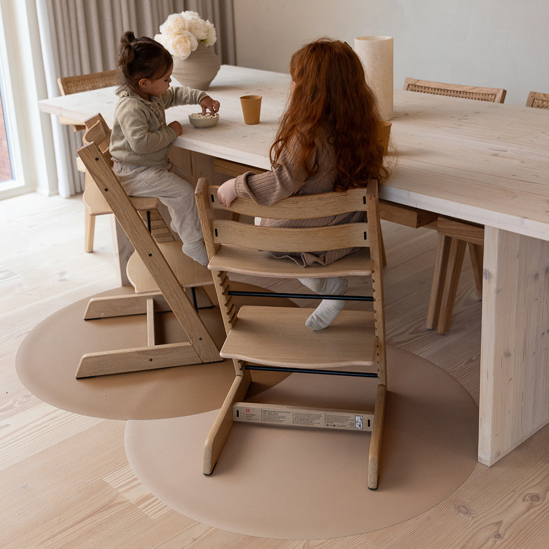 High Chair Floor Mat - Clay