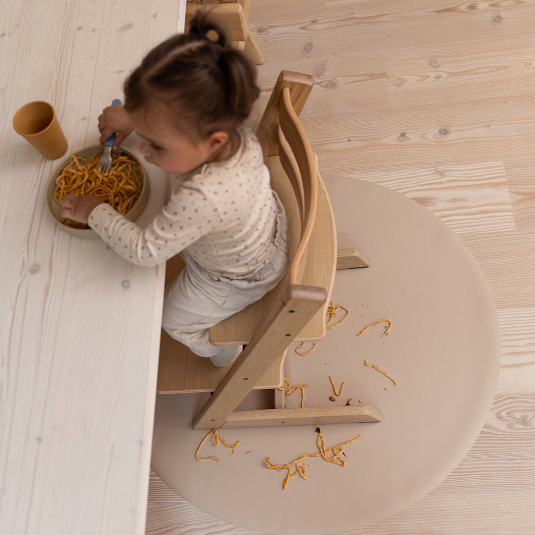 High Chair Floor Mat - Clay