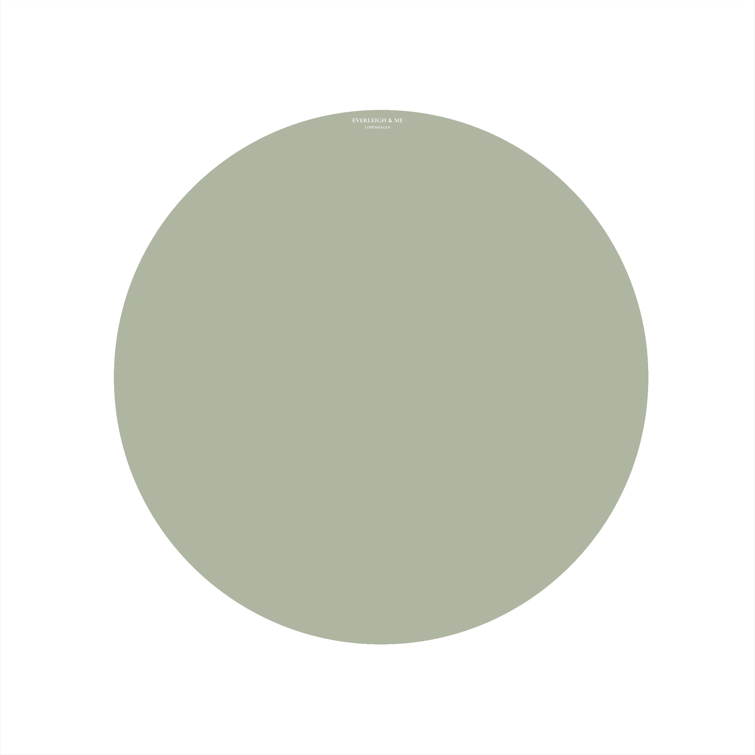 High Chair Floor Mat - Olive